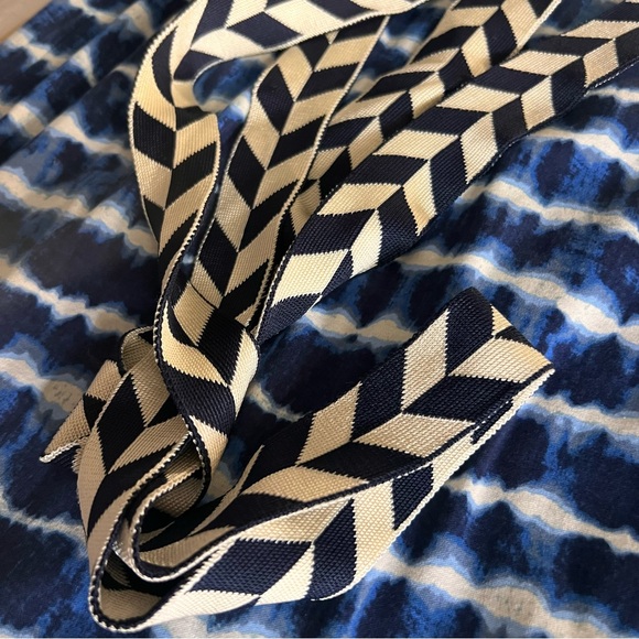 Tory Burch Pelton Blue Tie-Dye Maxi Dress, Large - Picture 9 of 14